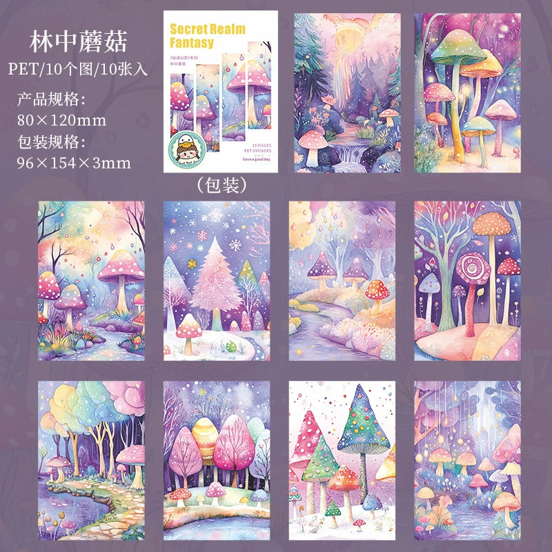 #20390 Secret Realm Fantasy Series Sticker