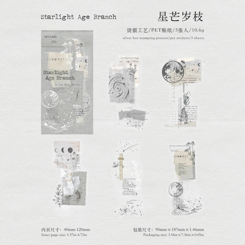 #20527 Moon Tag Series Sticker