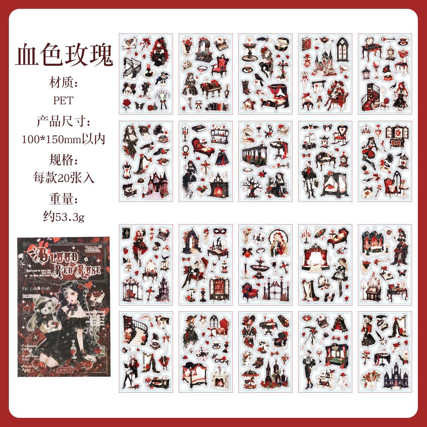 #20917 PET Sticker Book