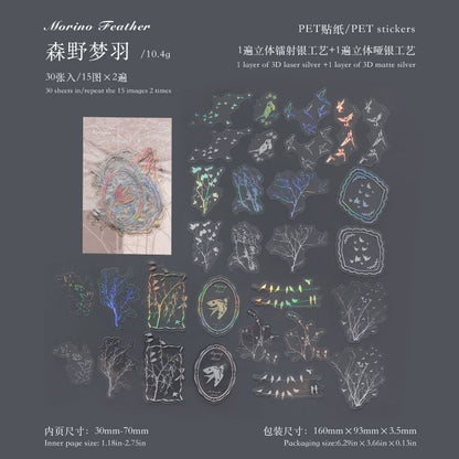#20037 Silver Dream Series Sticker