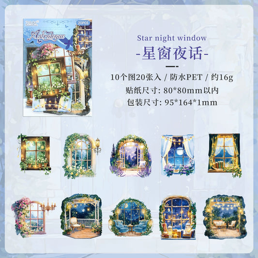 #20304 Fantasy Scenery Series Sticker