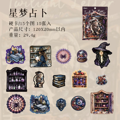 #20484 Dusk Letter Series Sticker