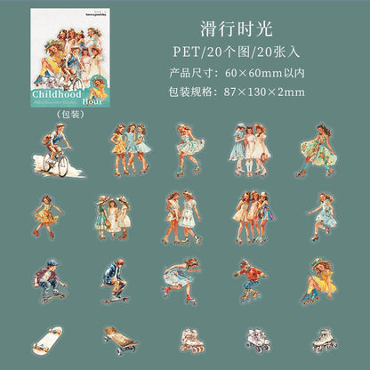 #20011 Childhood Series Sticker