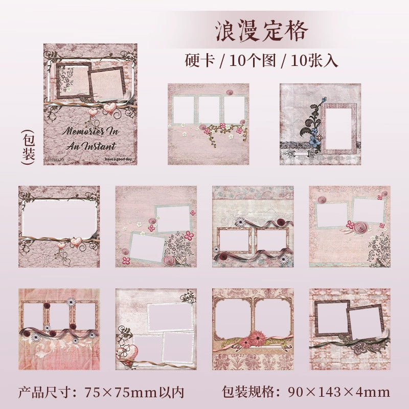 #20186 Vintage Frame Series Sticker