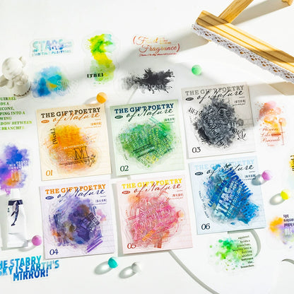 #02948 Natural Imprint Series Sticker