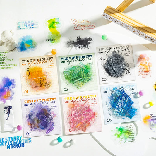 #02948 Natural Imprint Series Sticker