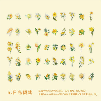 #20309 Flower Series Sticker
