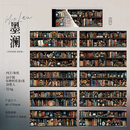 #02893 Book Shelf Series Sticker Book
