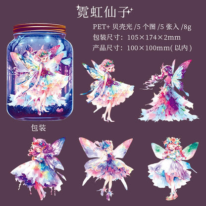 H4#20354 PET Sticker 小仙女日记