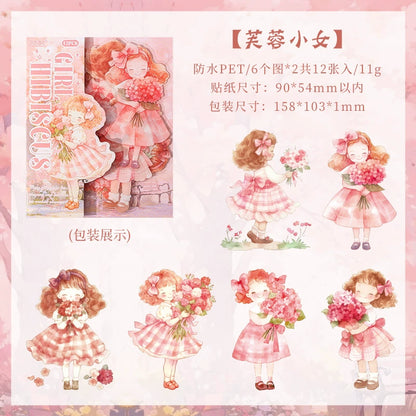 #20272 Cute Girl Series Sticker