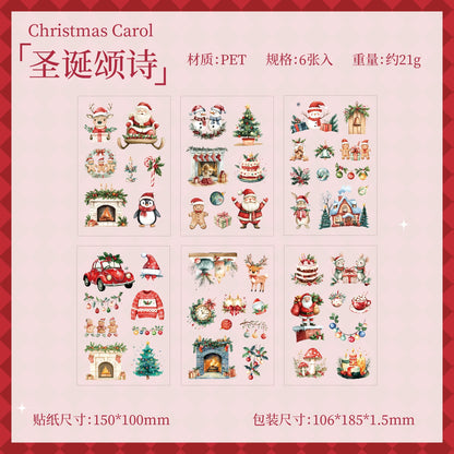 #02998 Christmas Night Series Sticker