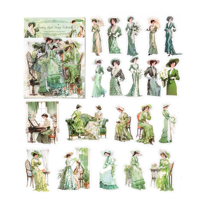 #20068 Vintage Lady Series Sticker