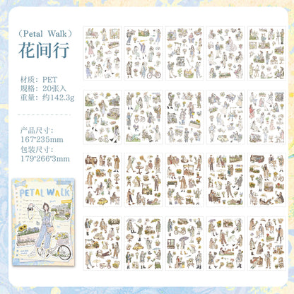 W3#20206 Relax Life Series Sticker Book