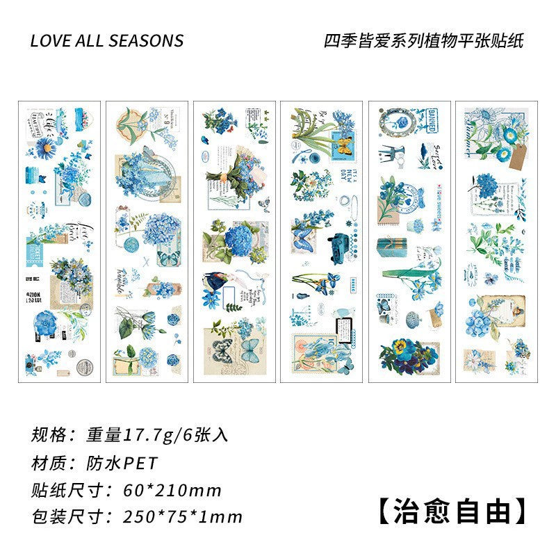 #20397 Four Seasons Love Series Sticker