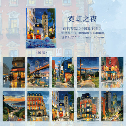#20128 Fantasy Scenery Series Sticker