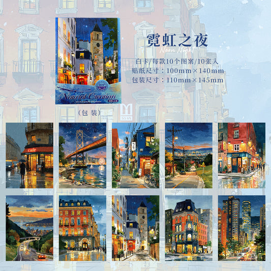 #20128 Fantasy Scenery Series Sticker