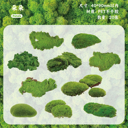 #20445 Moss Series Sticker