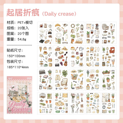 G1#20832 PET Sticker Book