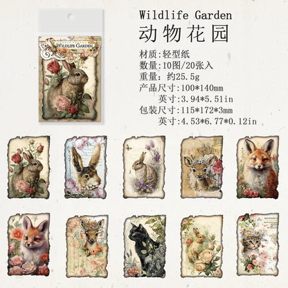 #20510 Vintage Animal Series Paper