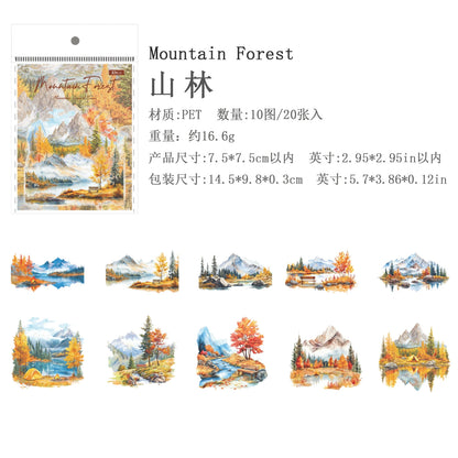 #20399 Scenery Series Sticker