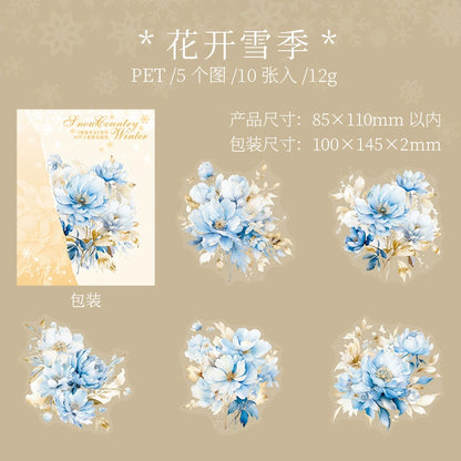 B1#20439 Winter Scenery Series Sticker