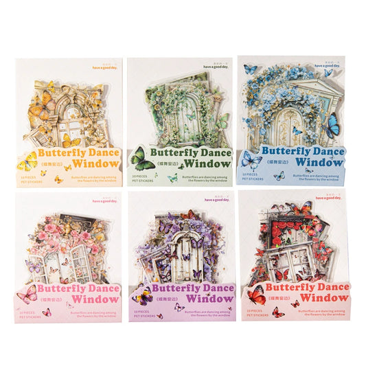 #02981 Butterfly Door and Window Series Sticker