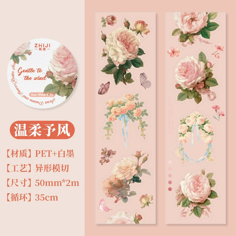 #03220 Flower Series Precut Tape