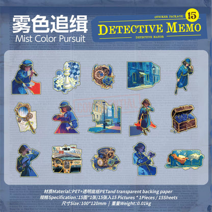 #20164 Detective Memo Series Sticker