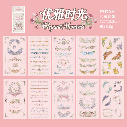 B1#21004 PET Sticker