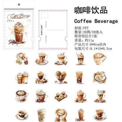 #02808 Beautiful Flower Series Sticker