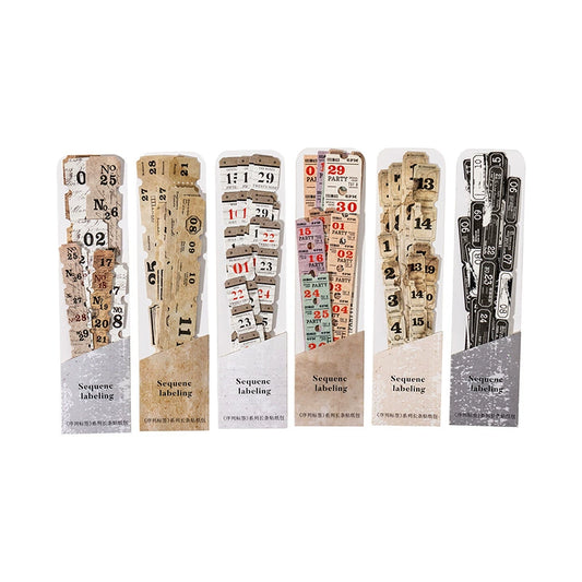 #20414 Sequenc Label Series Sticker