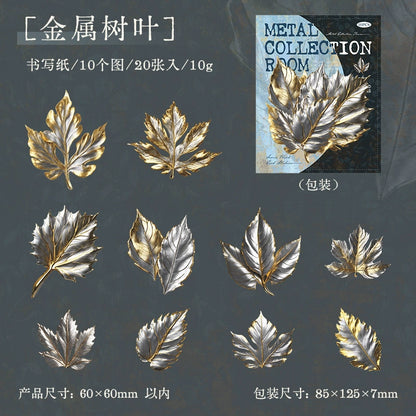 #02895 Vintage Metal Series Sticker