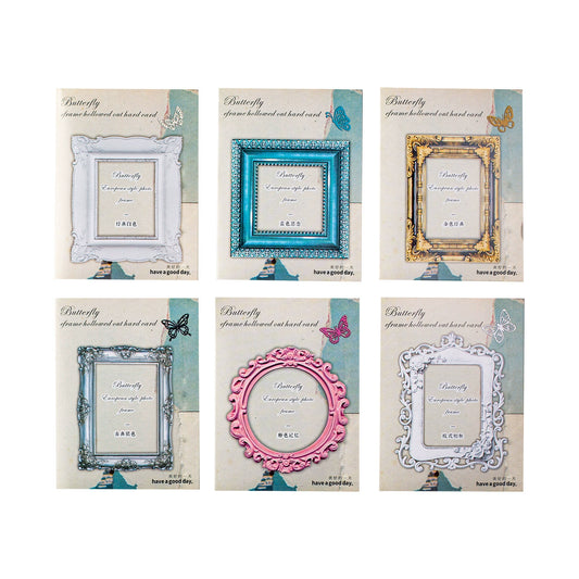 #20121 Vintage Butterfly Frame Series Sticker