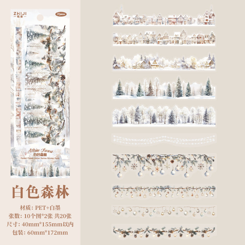 #02812 Forest Flower Series Paper