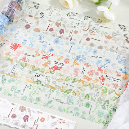 #03235 Greenery Words Series Tape