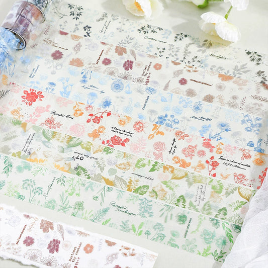 #03235 Greenery Words Series Tape