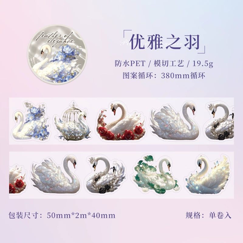 #03285 Swan Series Precut Tape