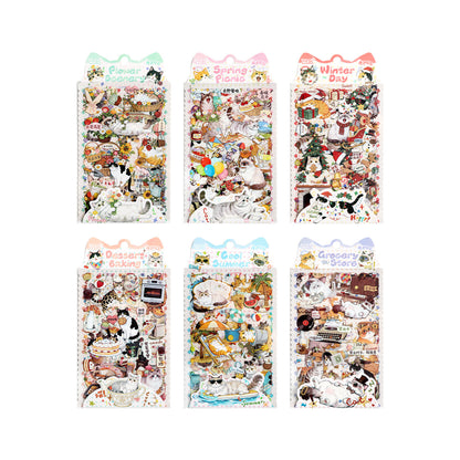 F1#20905 PET Sticker Cat