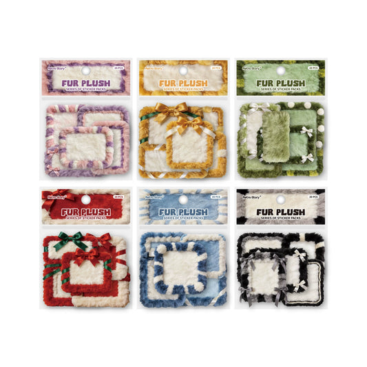 #20612 Fur Plush Series Sticker