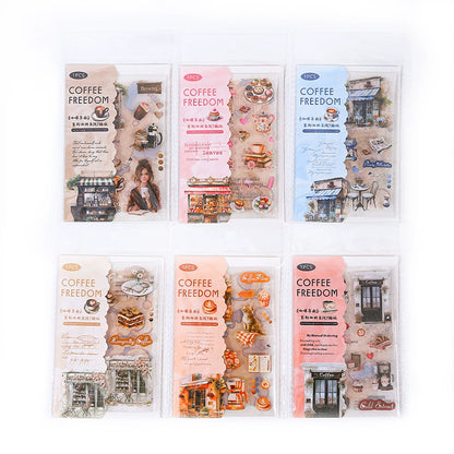 #20125 Coffee Diary Series Sticker