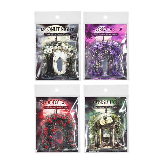 #20024 Gothic Flower Gate Series Sticker
