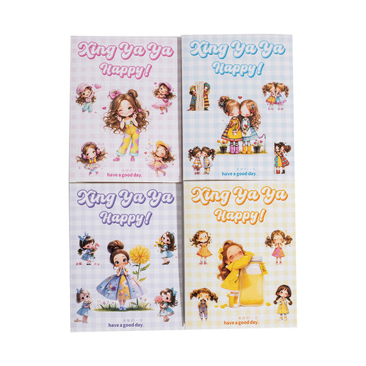 #02943 Cute Girl Series Sticker