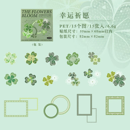 #20581 The Flower Bloom Series Sticker