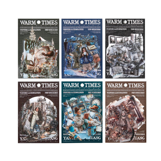 #20392 Warm Time Series Sticker