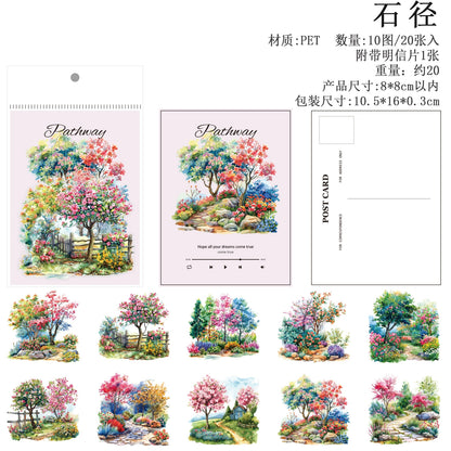 #20395 Spring Flower Series Sticker