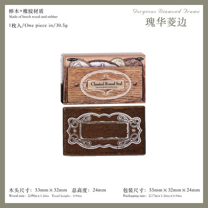 #05036 Vitage Frame Stamp