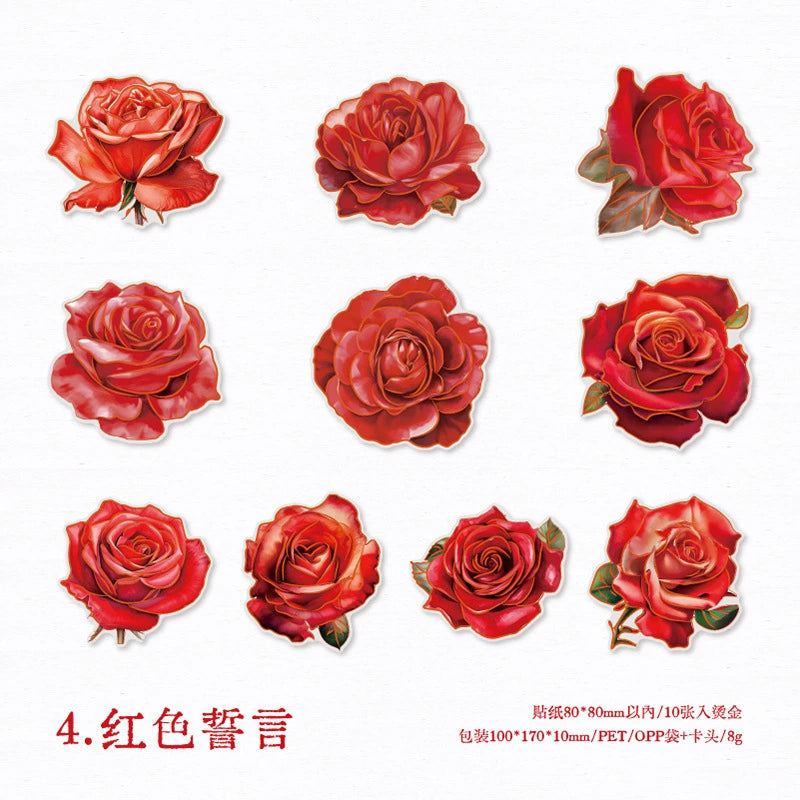 #20241 Rose Series Sticker