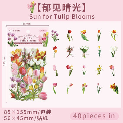 #20189 Natural Greenery Series Sticker