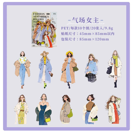 #20380 Fashion Series Sticker