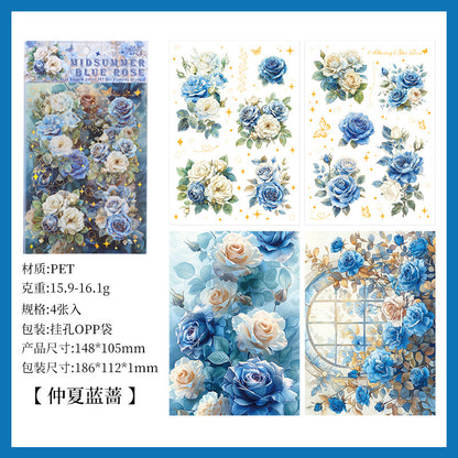 A1#20396 Shiny Rose Series Sticker